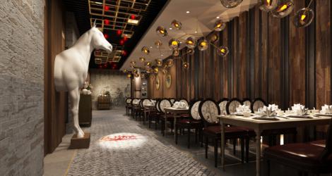 印象餐廳，靈感來自于自然。